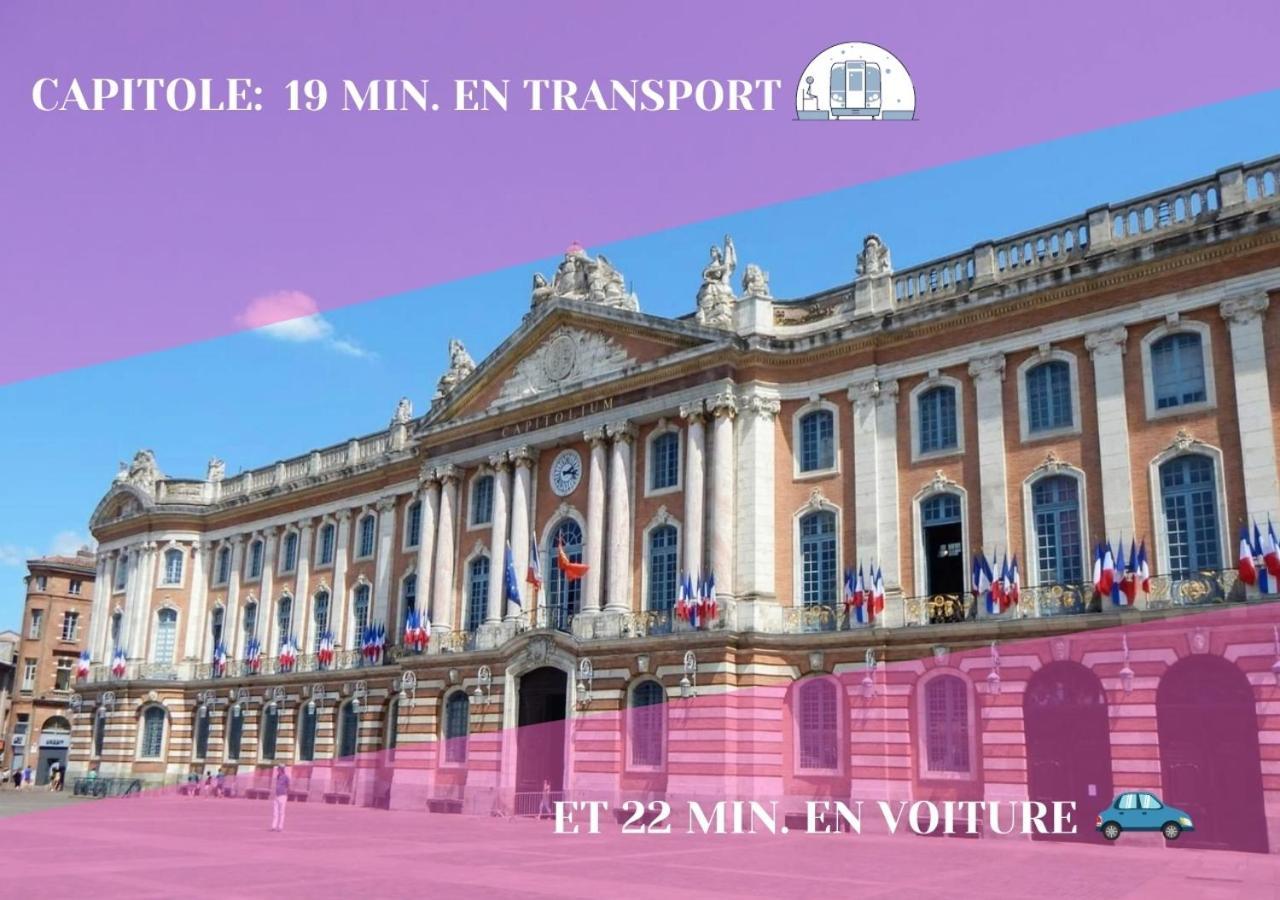 Studio Purpan Lägenhet Toulouse Exteriör bild