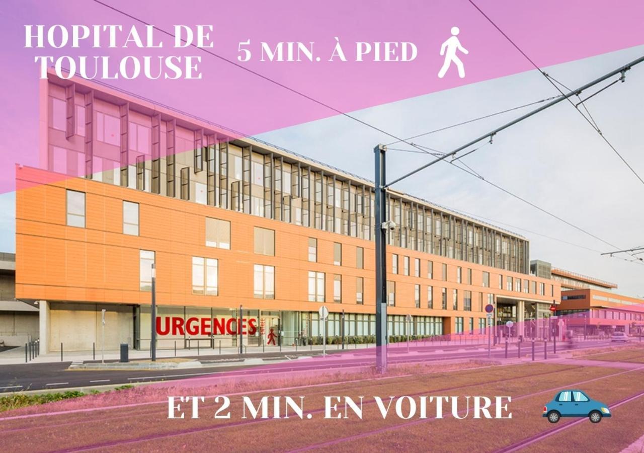 Studio Purpan Lägenhet Toulouse Exteriör bild